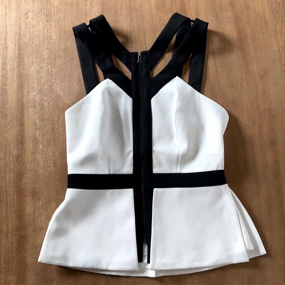 BCBG halter sleeveless top size XS